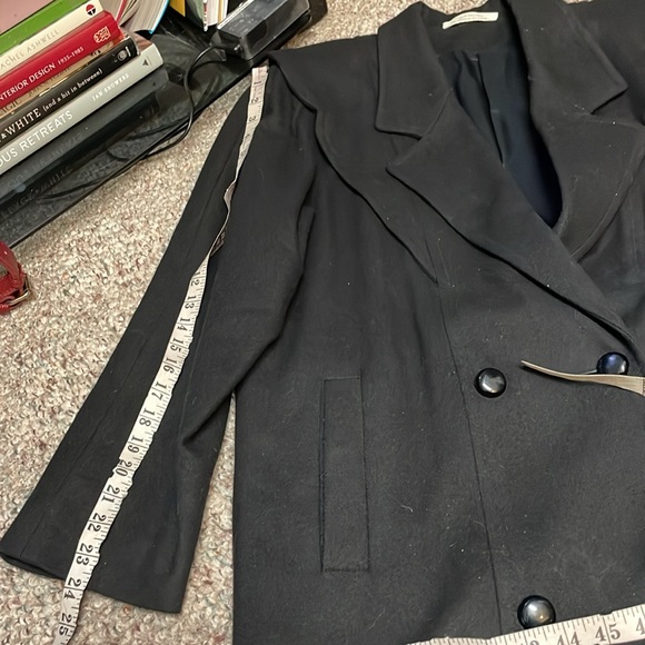 Vintage 80s Bulgaria made wool midi coat in excellent condition - Picture 4 of 10